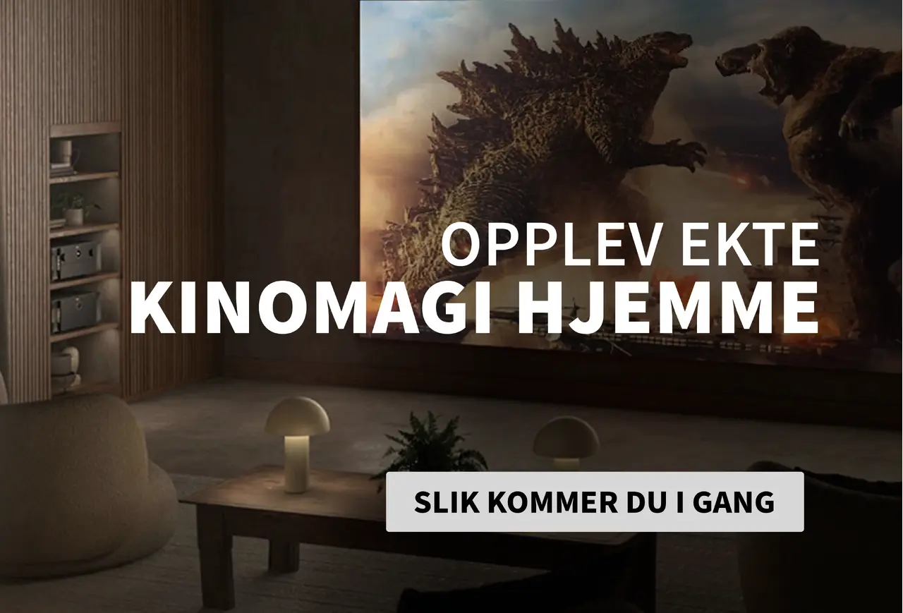hjemmekino er best med Opplev fantastisk hjemmekono